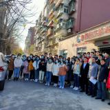 天津城建大学师生参观333体育智慧养老服务中心